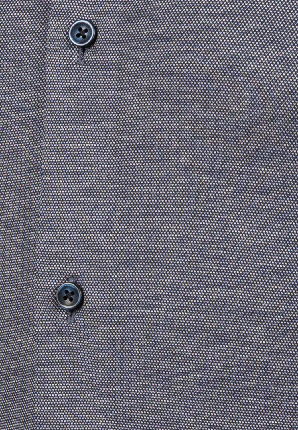 Рубашка Boss Slim fit Button Up Shirt Hank синего цвета — фото 3