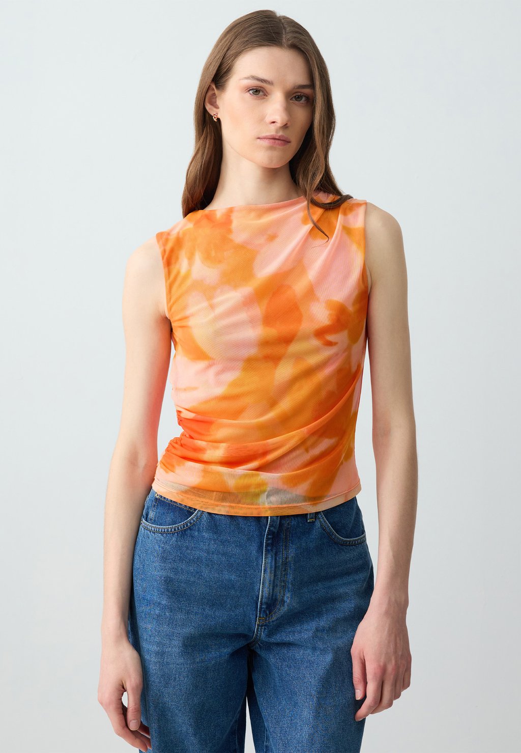 

Топ Blouse Jimmy Key, оранжевый