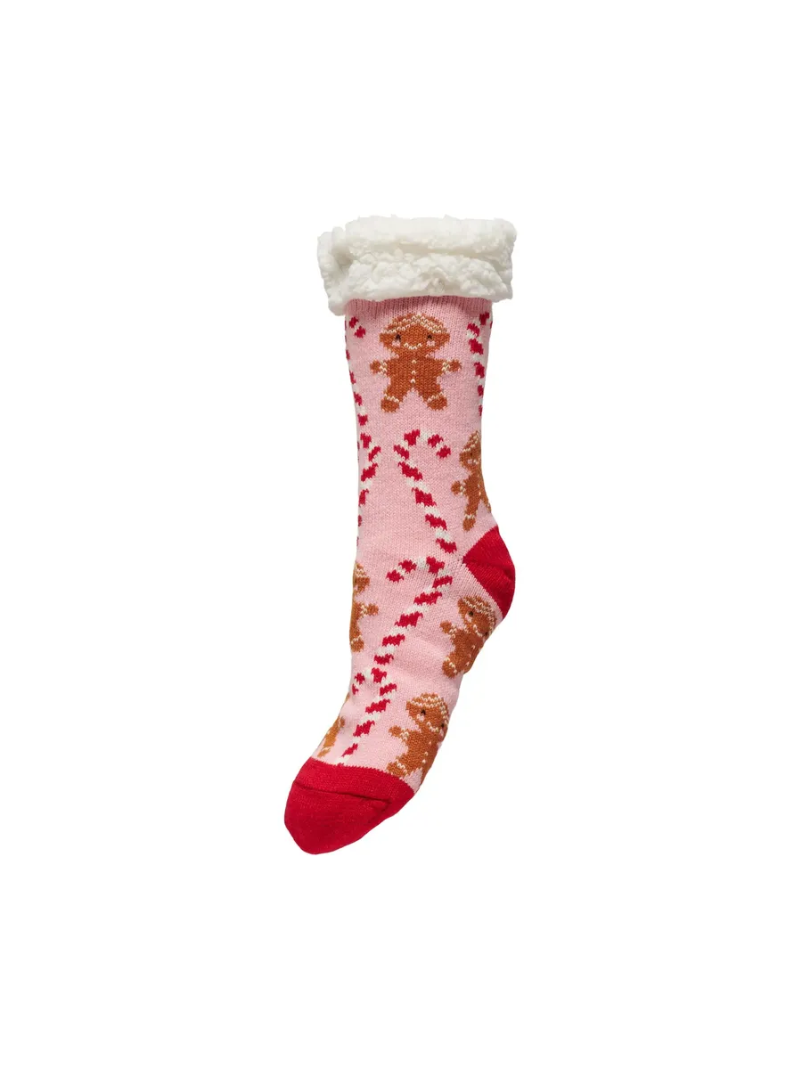 

Only мягкие носки "ONLCHRISTMAS TEDDY SOCKS", с плюшевым плюшем, цвет Pale Lilac