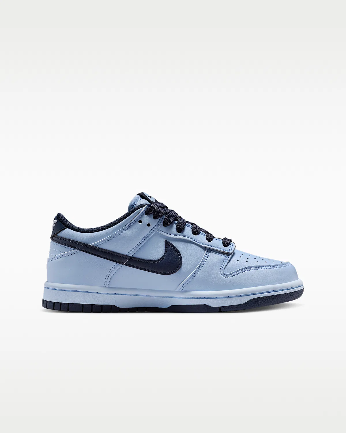 Кроссовки Nike Dunk Low LV8 2 для старших детей, Hydrogen Blue/Hydrogen Blue/Thunder Blue — фото 3