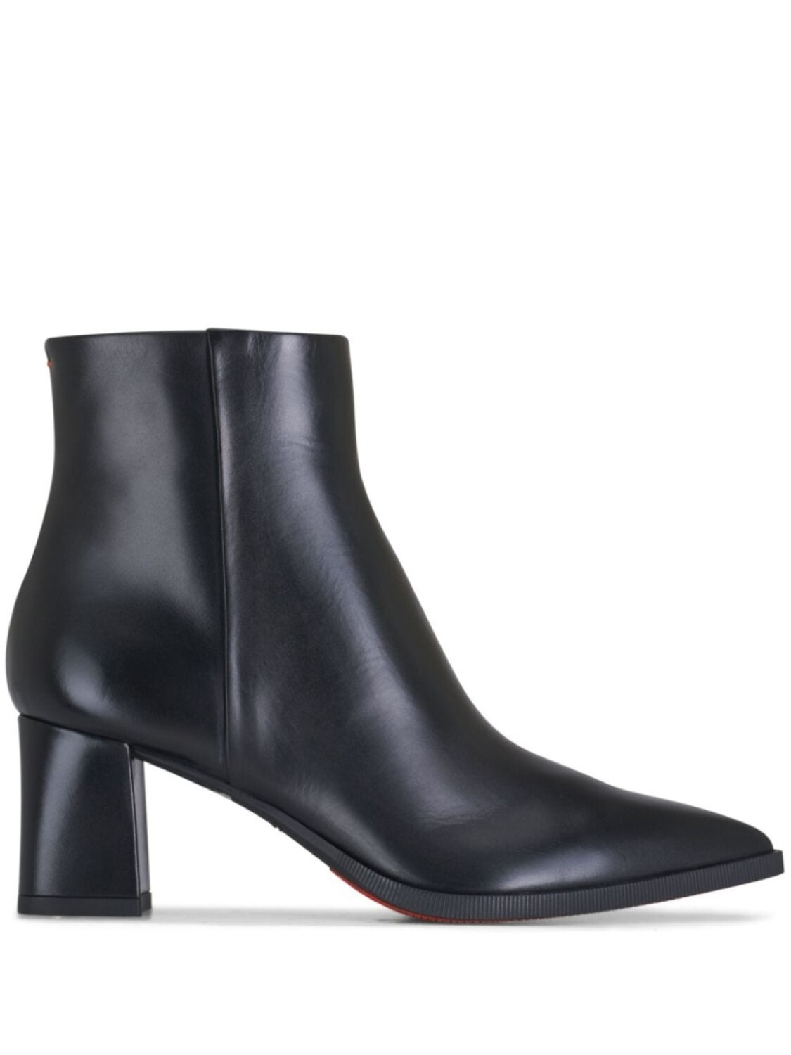 

Santoni 65-миллиметровые кожаные ботинки, черный