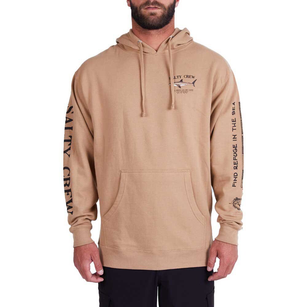 

Худи Salty Crew Bruce Hood Fleece, бежевый