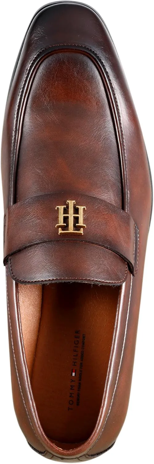 Мужские лоферы Tommy Hilfiger Sawlin, темно-коричневый — фото 3