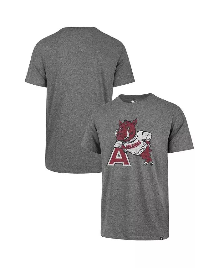 

Мужская футболка '47 Heathered Gray Arkansas Razorbacks Premier Franklin '47 Brand