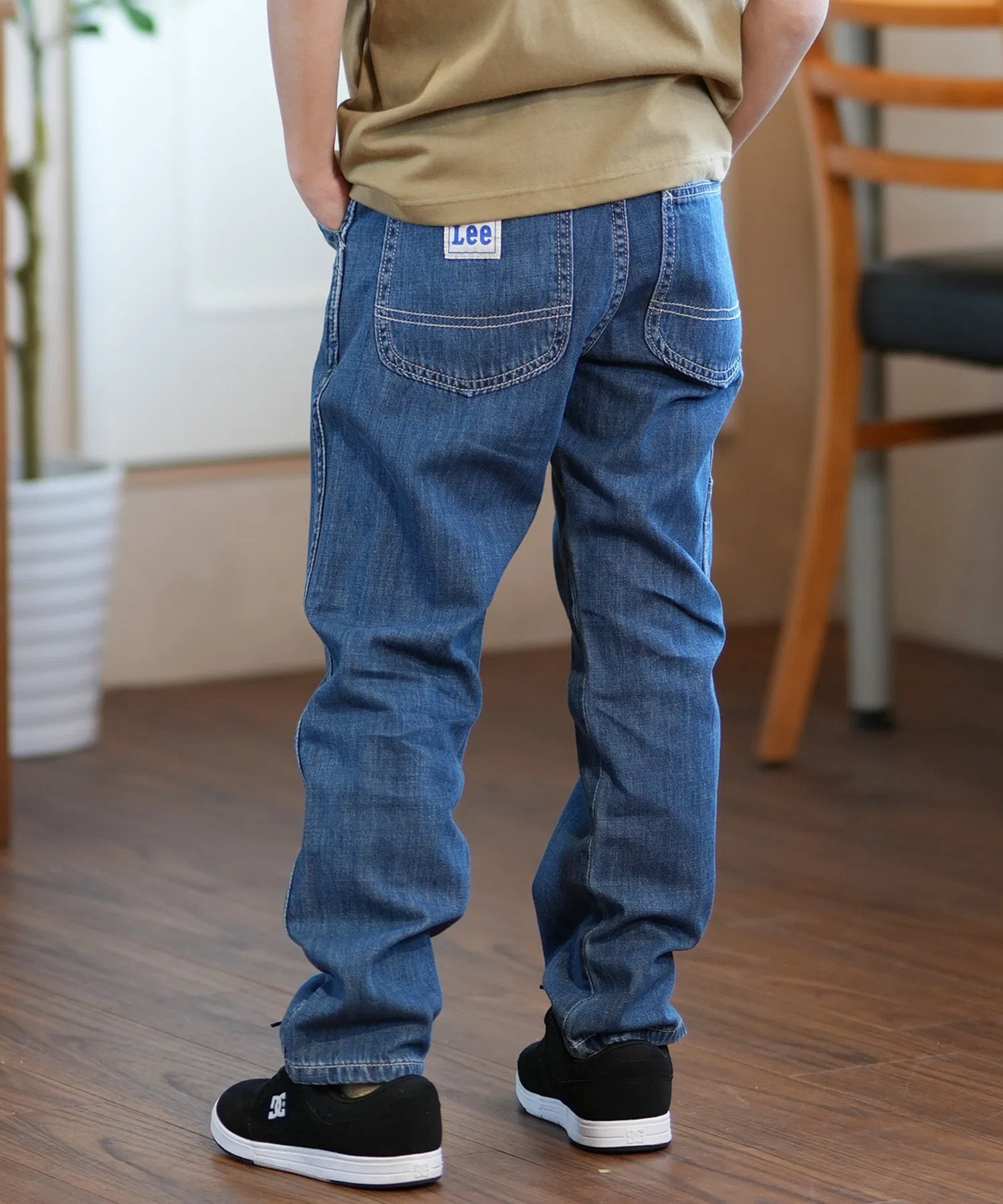 [Эксклюзив от Murasaki Sports] Детские длинные брюки Lee Painter Pants LK1389-C293 — фото 3
