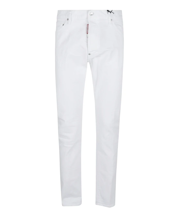 

Белые джинсы для мужчин осень-зима 2025 Dsquared2, белый