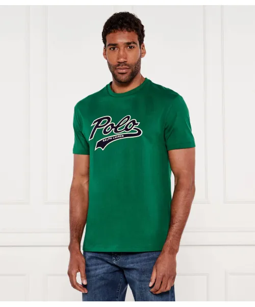 

Футболка Classic fit Polo Ralph Lauren, зеленый