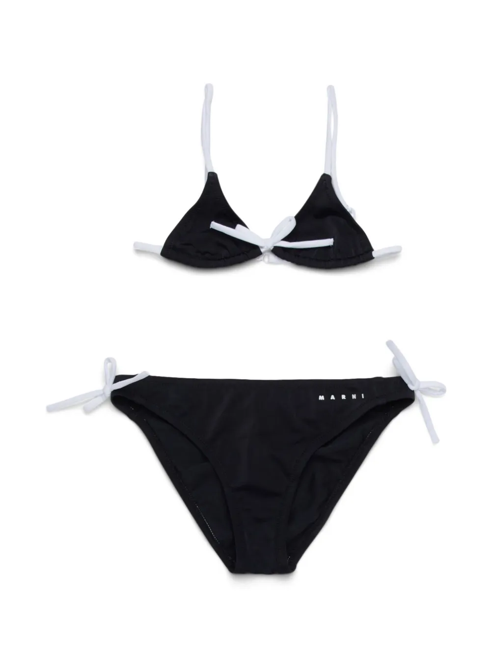 

Бикини с логотипом Marni Kids, черный