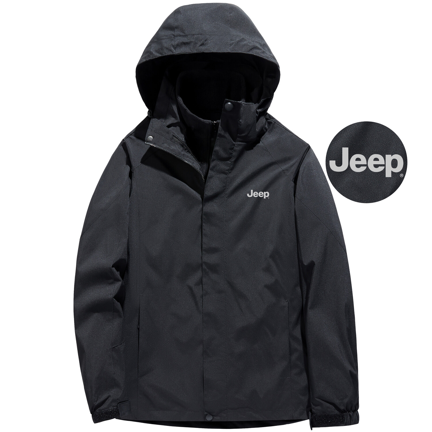 

Куртка унисекс Jeep, черный