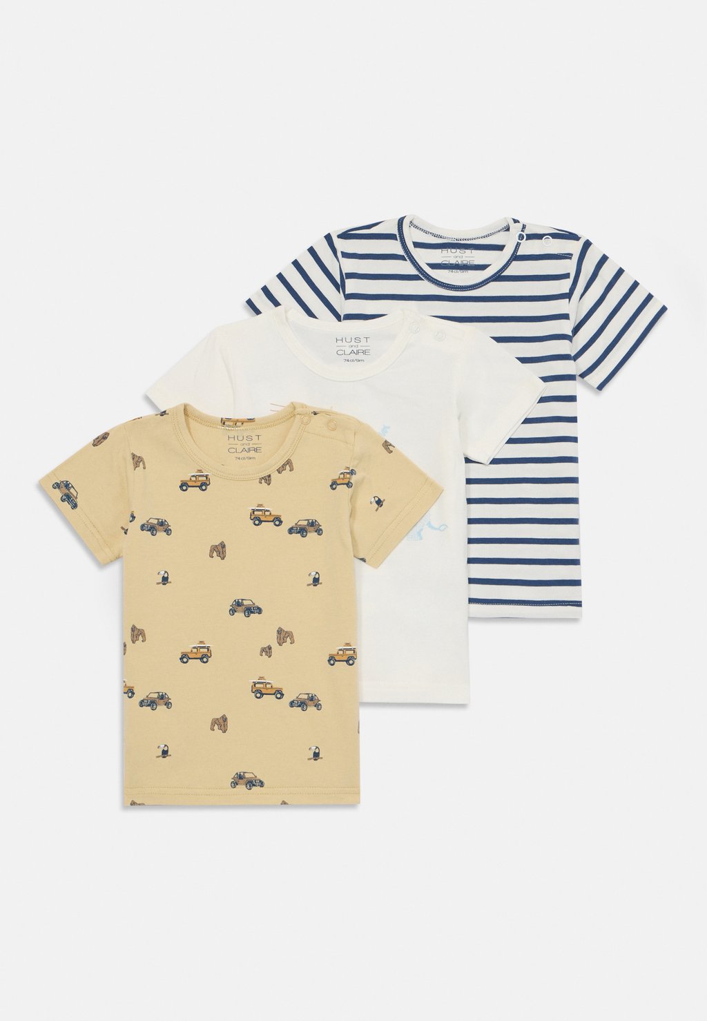 

Футболка с принтом ALBERT 3 PACK UNISEX Hust & Claire, темно-синий