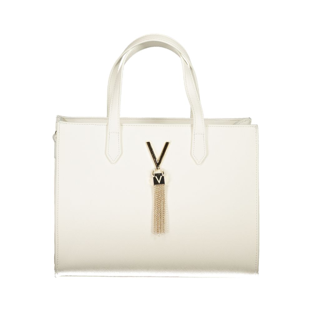 

Белая полиэтиленовая сумка Valentino Bags, White