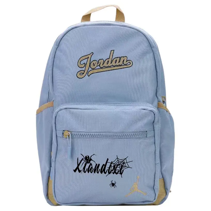 

Jordan Полиэстеровый рюкзак Unisex Blue, Spider