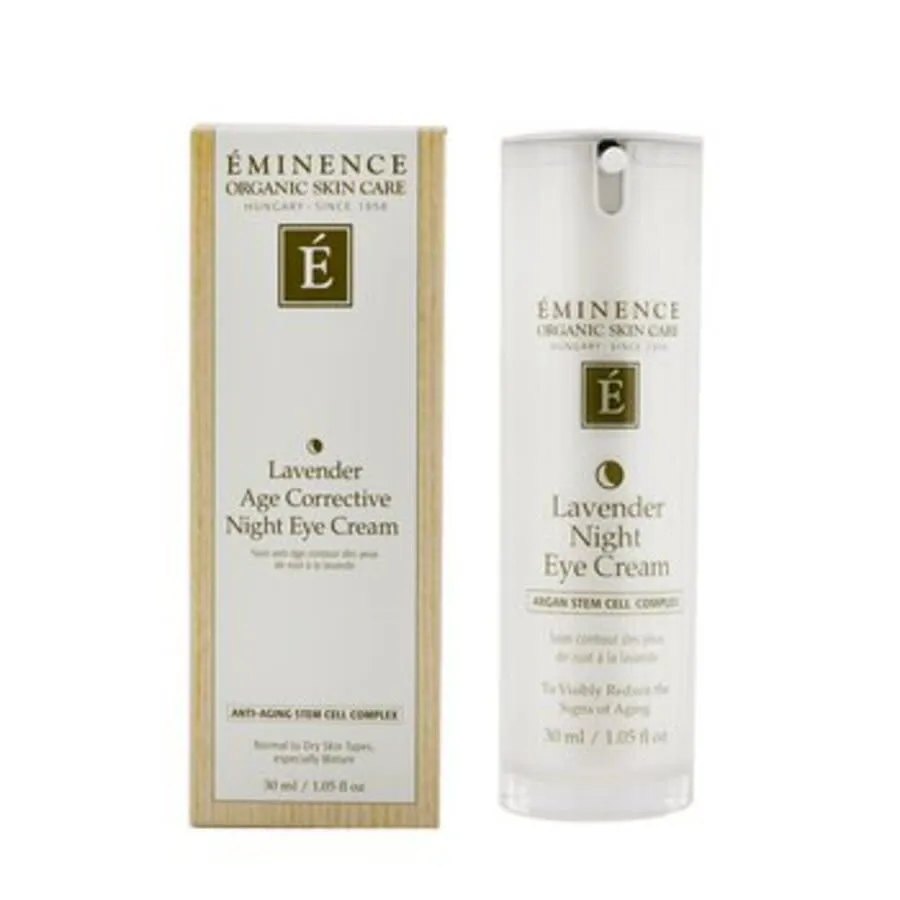 Ночной крем для глаз Eminence Unisex с лавандой, корректирующий возраст, 1,05 унции, для нормальной и сухой кожи, особенно для ухода за зрелой кожей 823638012753 — фото 2
