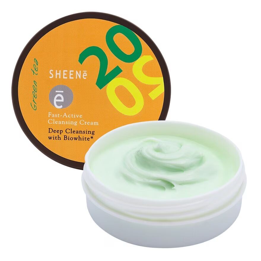 

Sheene 20S Быстрый активный очищающий крем 50г, Green