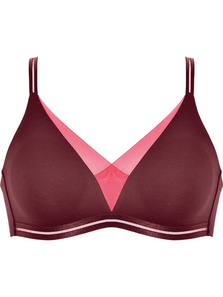 

Бюстгальтер без косточек Naturana Bügelloser BH, бордо