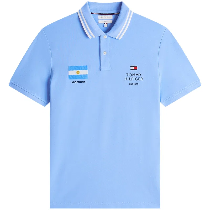 Поло Tommy Hilfiger мужское синее
