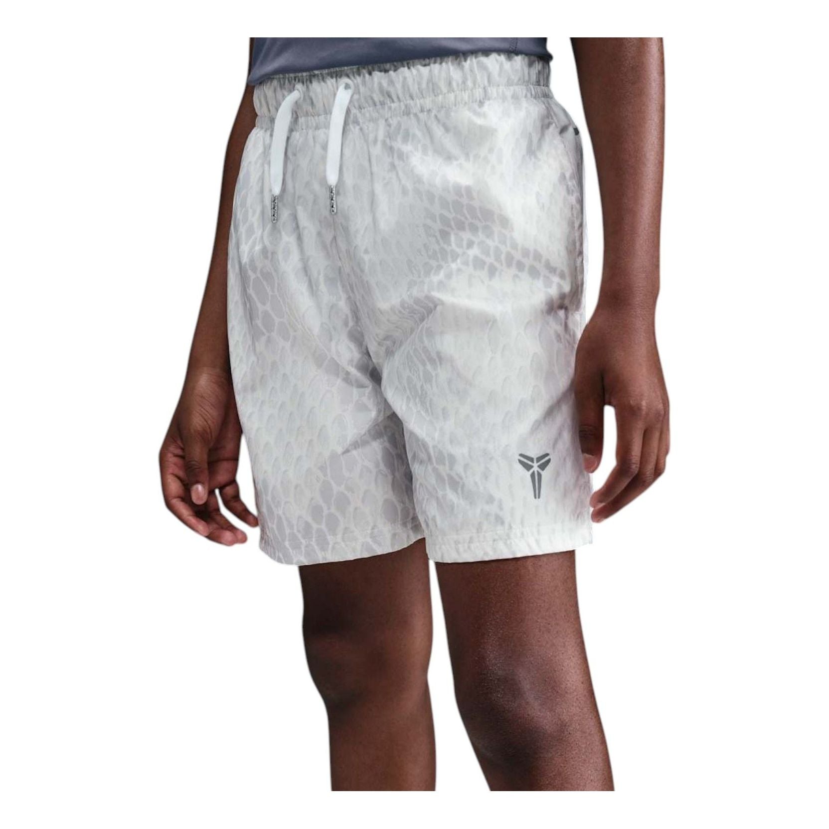 

Шорты (GS) Nike Kobe Lightweight Woven Basketball Shorts 'White Reflective Silver'