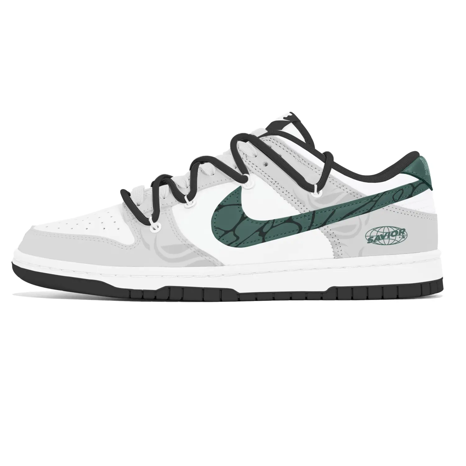 

Кроссовки для скейтбординга Dunk, износостойкие, серые, мужские Nike, Gray