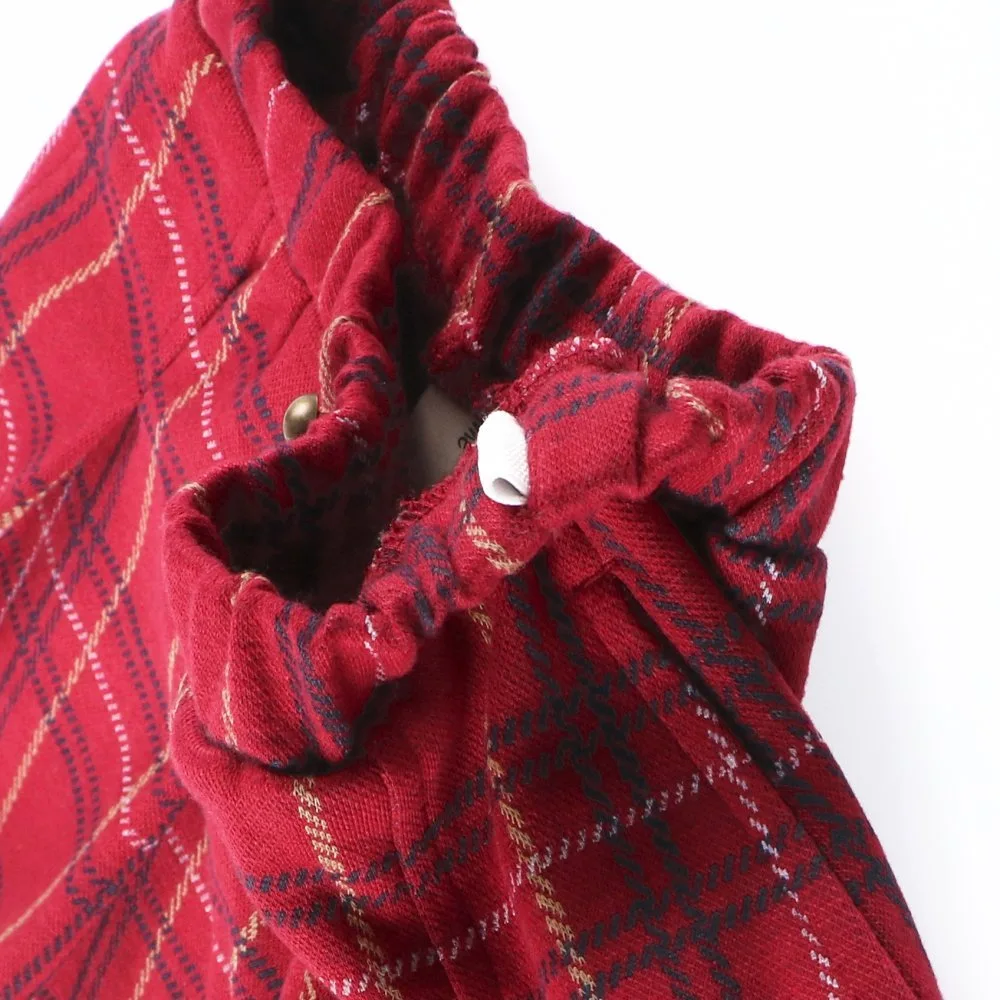Шорты из клетчатой жаккардовой ткани Branshes, Red — фото 4