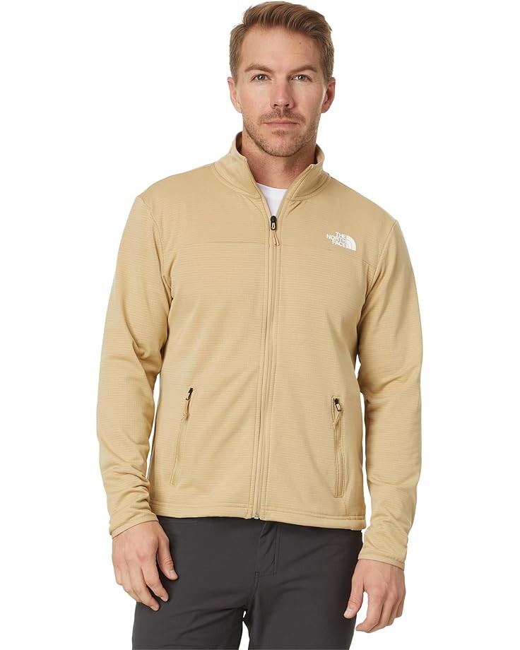 

Куртка The North Face Cedar Trail Grid Fleece Full Zip Jacket, цвет Khaki Stone