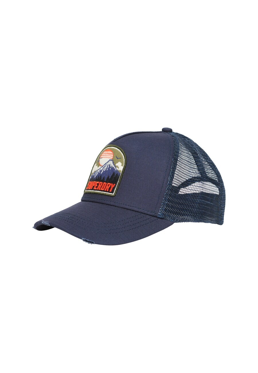 

Бейсболка Superdry Cap Dirt Road, морской синий
