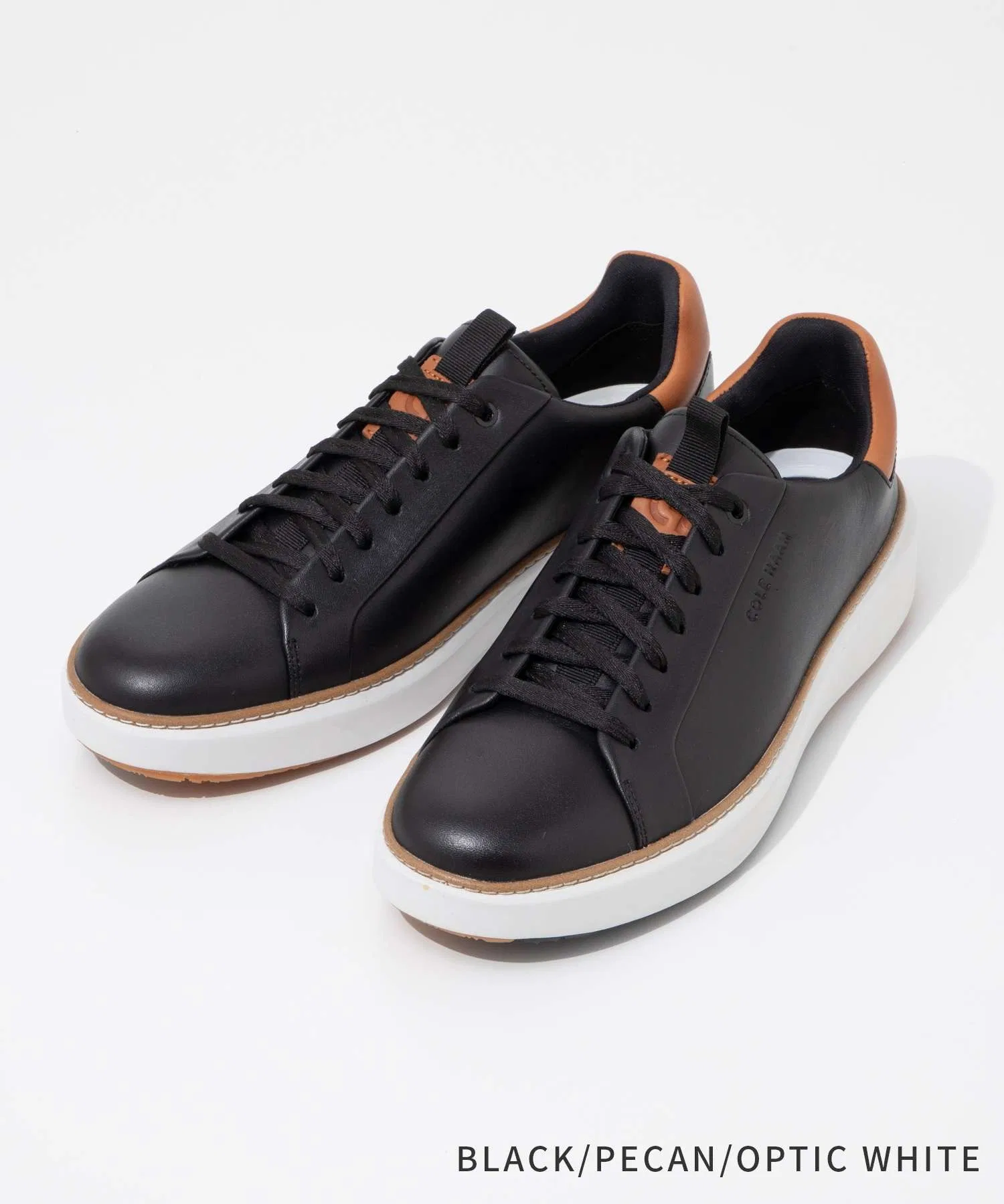 Мужские кожаные Ground Pro Golf Cole Haan белые — фото 3