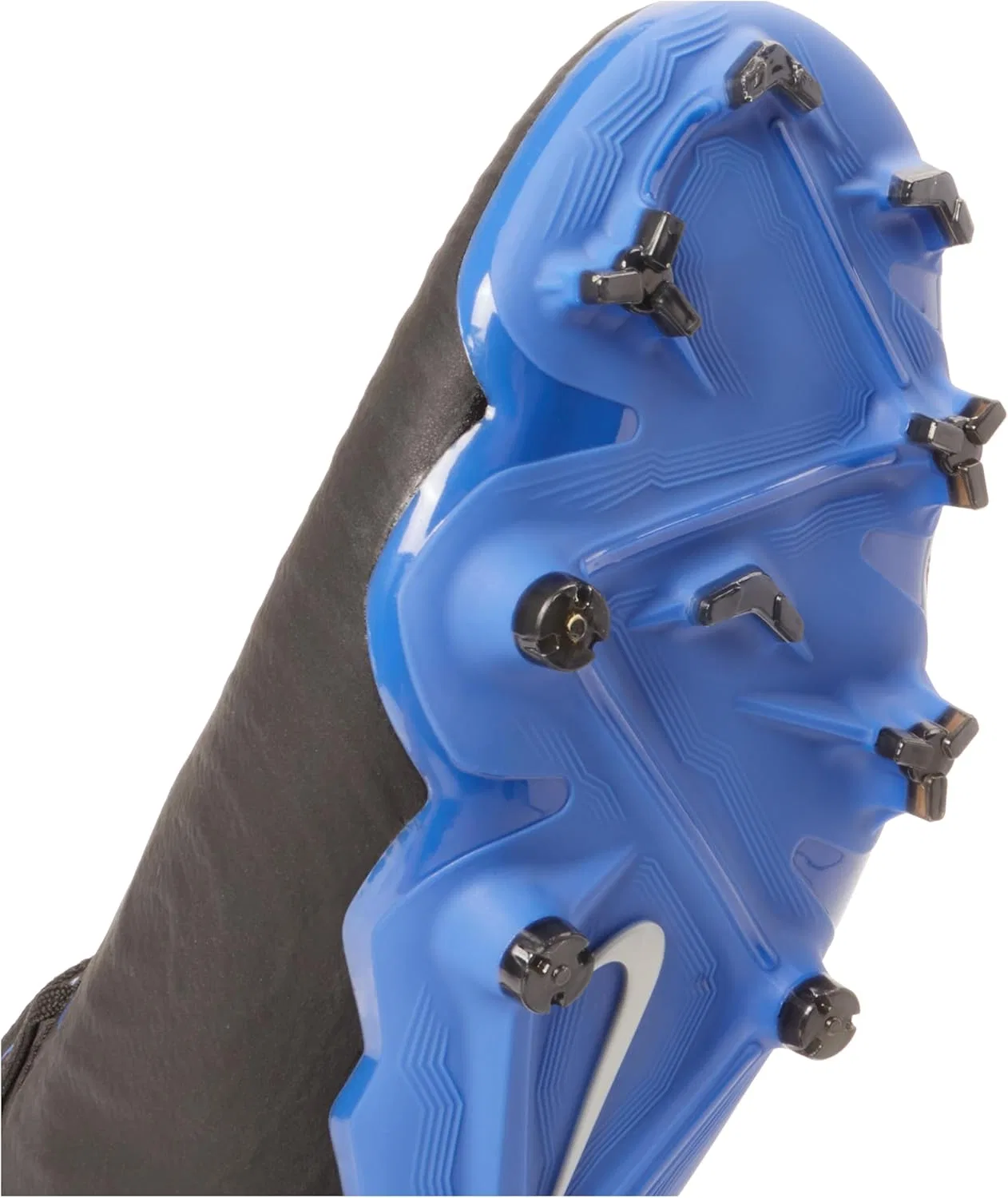 Мужские кроссовки NIKE Phantom Gx Pro Fg, Black Chrome Hyper Royal — фото 4