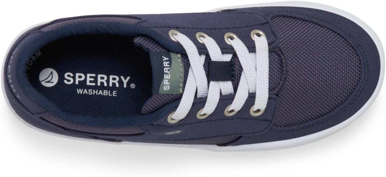 Кроссовки Sperry Unisex-Child Boardwalk, можно стирать, темно-синий — фото 2