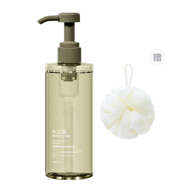 

Нежный увлажняющий гель для душа с эфирными маслами для глубокого очищения 400мл/500мл WATERCOME