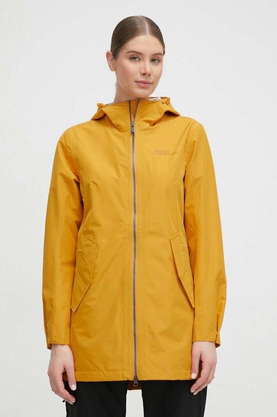 

Уличная куртка Dakar Parka Jack Wolfskin, желтый