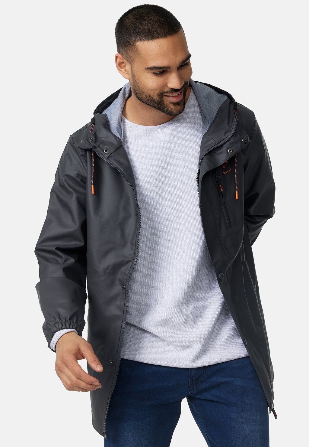 

Парка INDICODE JEANS, цвет dk grey