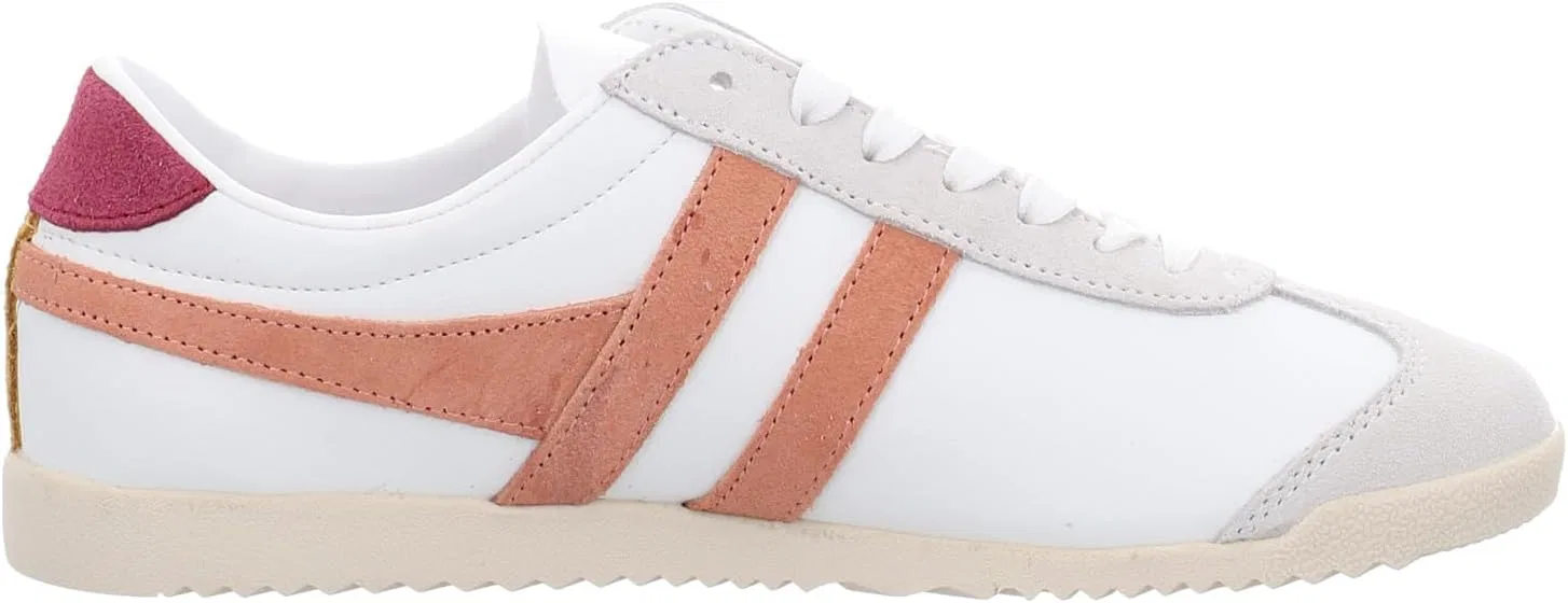 Женские кроссовки Gola Bullet Pure, White Terracotta Cerise — фото 3