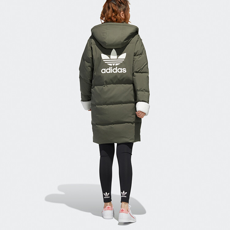 Пуховик женский Jasper Adidas Originals, цвет Jasper — фото 4