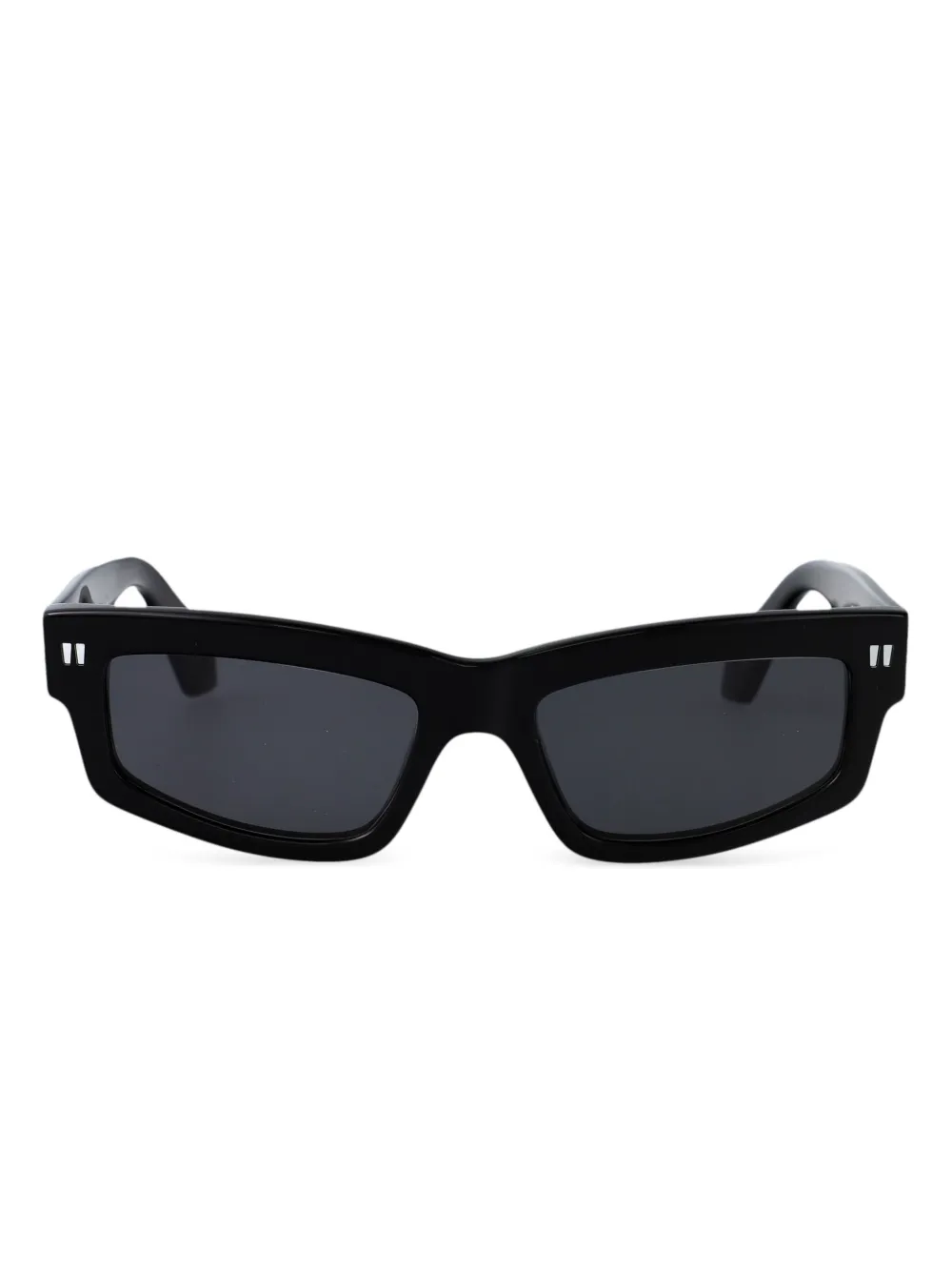 

Солнцезащитные очки в прямоугольной оправе Off-White Eyewear, черный