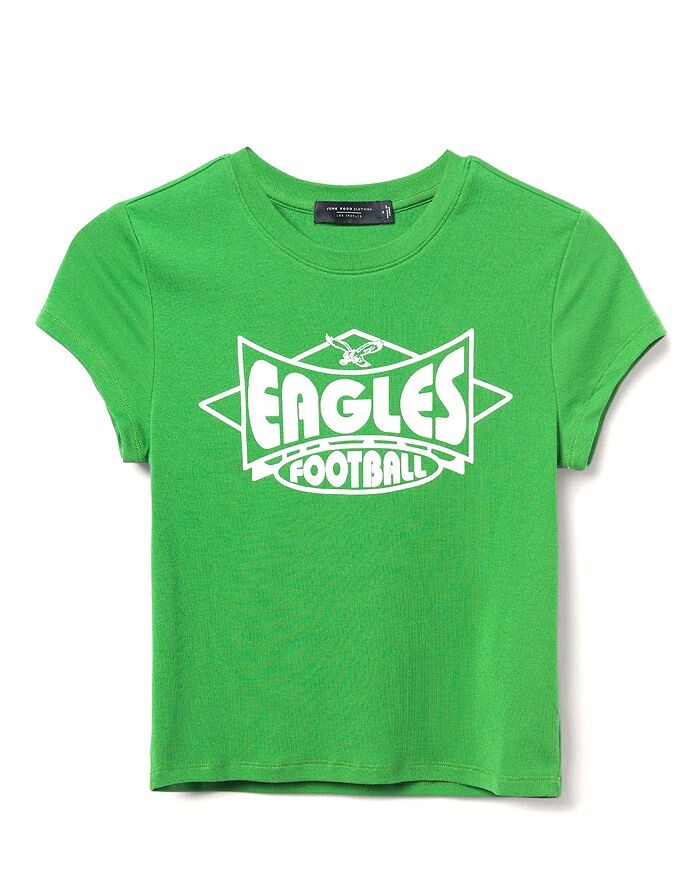 

Женская детская футболка Junk Food Clothing НФЛ Philadelphia Eagles, зеленый