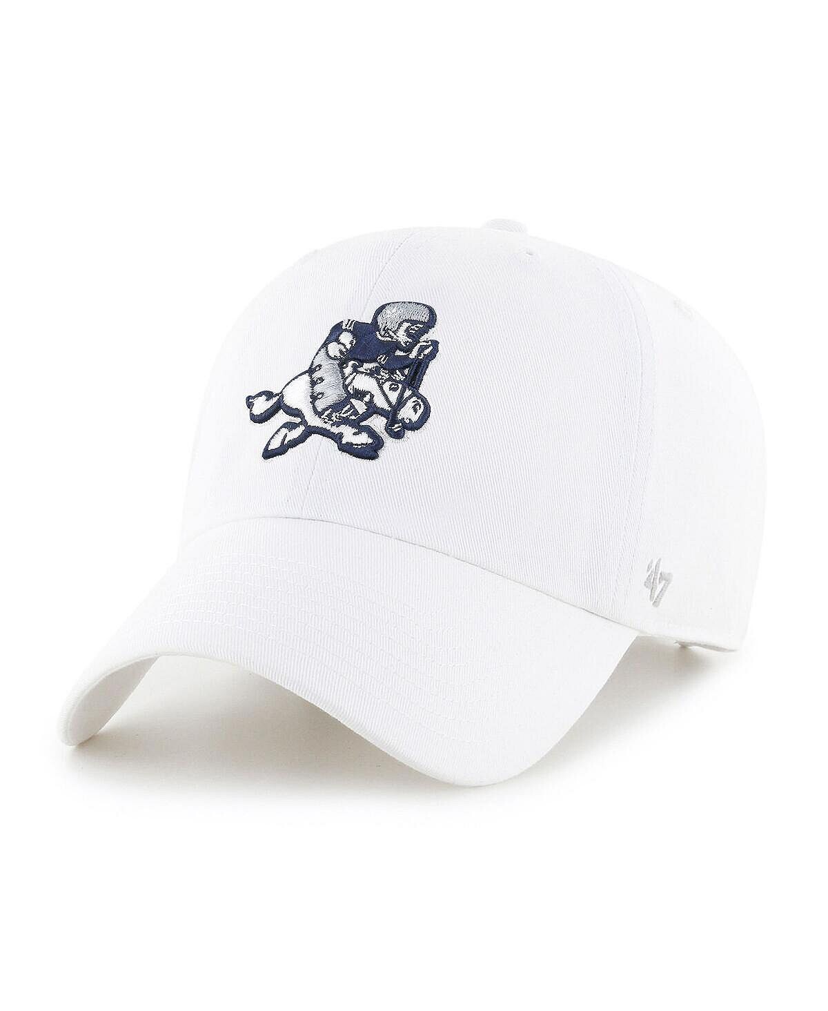 

Мужская белая регулируемая шляпа Dallas Cowboys Retro Joe II Clean Up '47 Brand