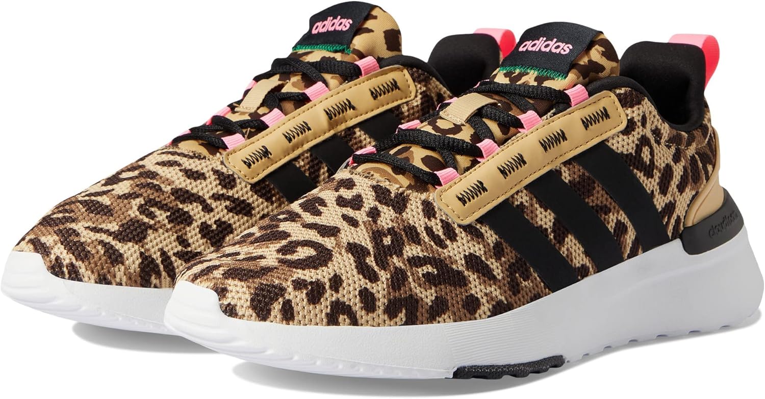 

Кроссовки для бега adidas Racer TR21 для детей и подростков, черный/зеленый/розовый