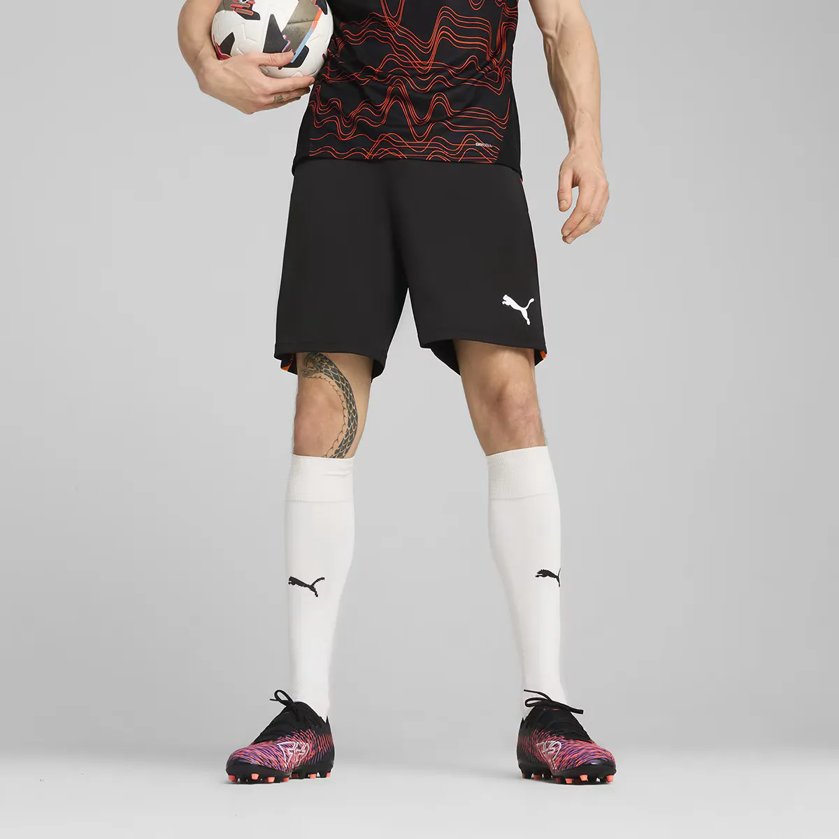 

Мужские индивидуальные тренировочные шорты LIGA 2 Puma, чёрный
