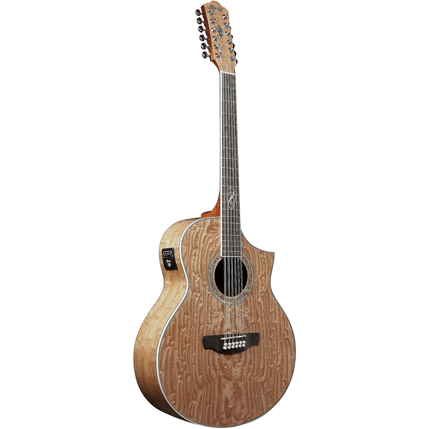 

Ibanez Exotic Wood Series EW2012ASENT 12-струнная акусто-электрическая гитара Gloss Natural