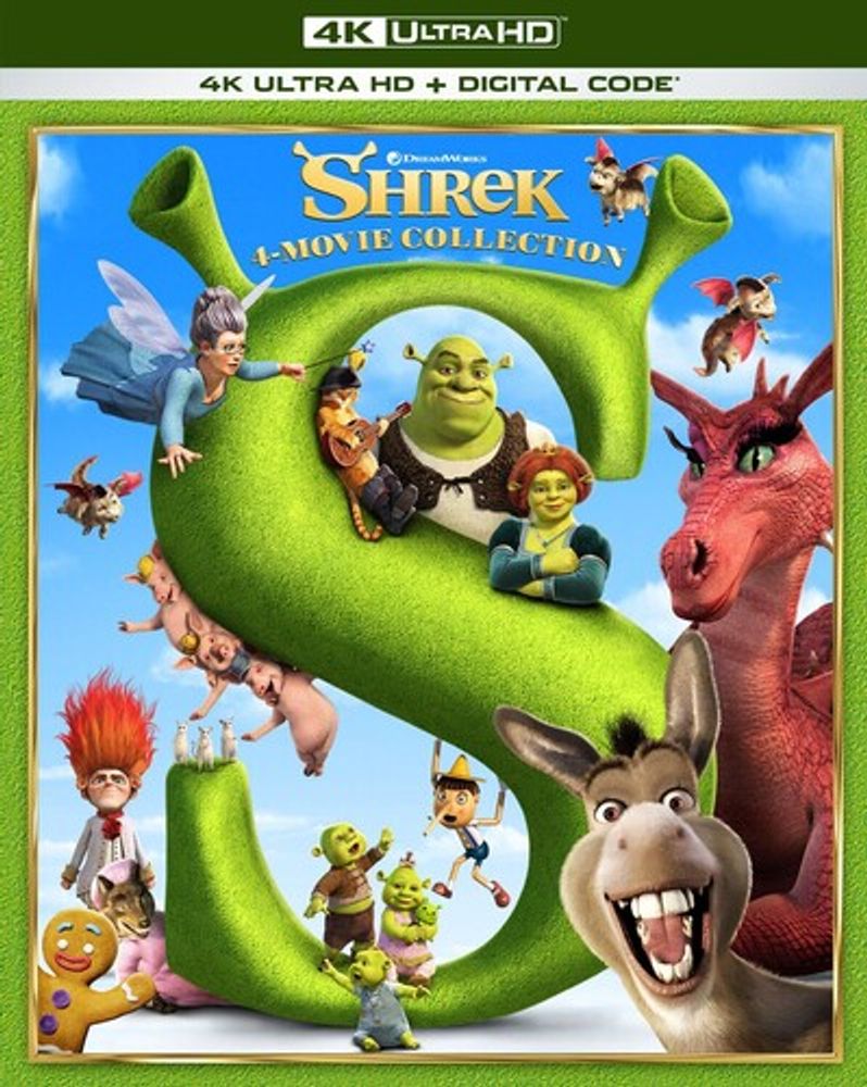 

Диск 4K UHD Shrek 4-Movie Collection