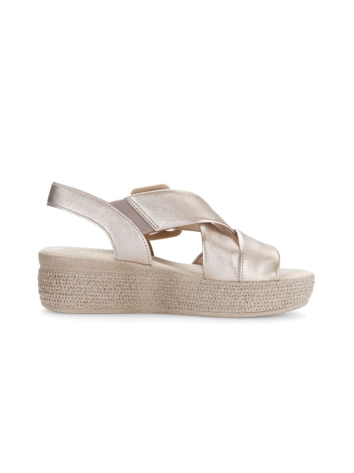 Классические босоножки Gabor Fashion Plateau Sandalen, золотой — фото 3