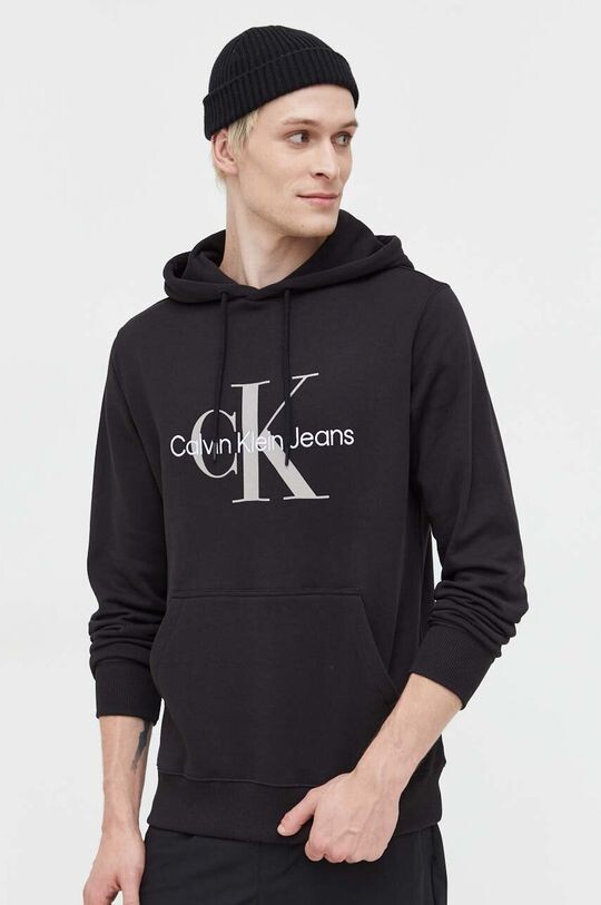 

Хлопковая толстовка Calvin Klein Jeans, черный