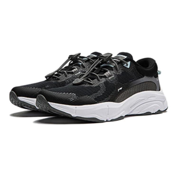 Кроссовки LINING YOUNG Kids Lifestyle Shoes GS Low-top Black/stone Gray, черный — фото 3