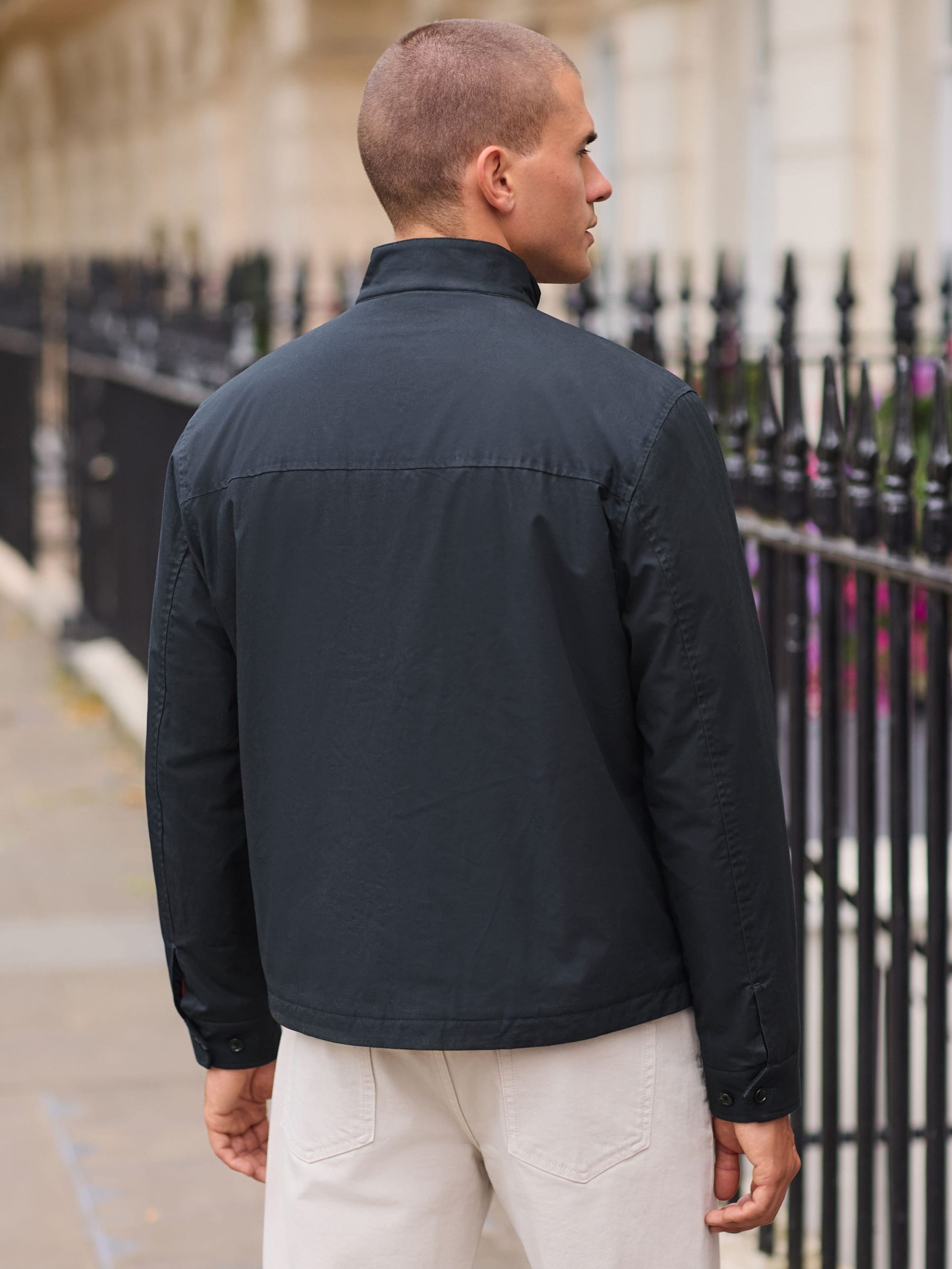 Next Куртка межсезонная 'Harrington' в цвете Navy — фото 2