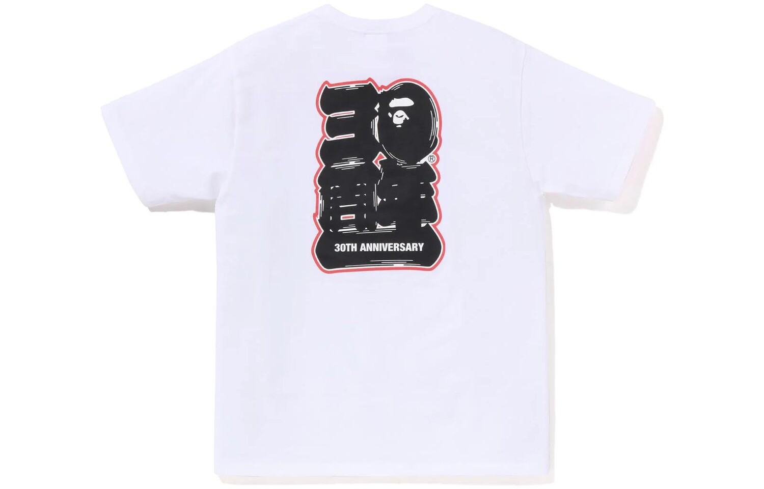 Футболка Bape SS23 30th Anniversary Collection унисекс белая A Bathing Ape, белый — фото 2