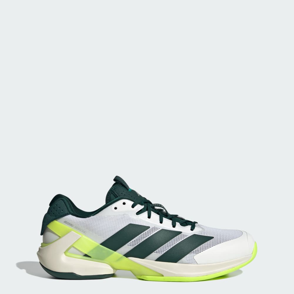 

Кроссовки Adidas Adizero Ubersonic 5 Tennis Shoes, цвет Cloud White/Aurora Ivy/Lucid Lemon