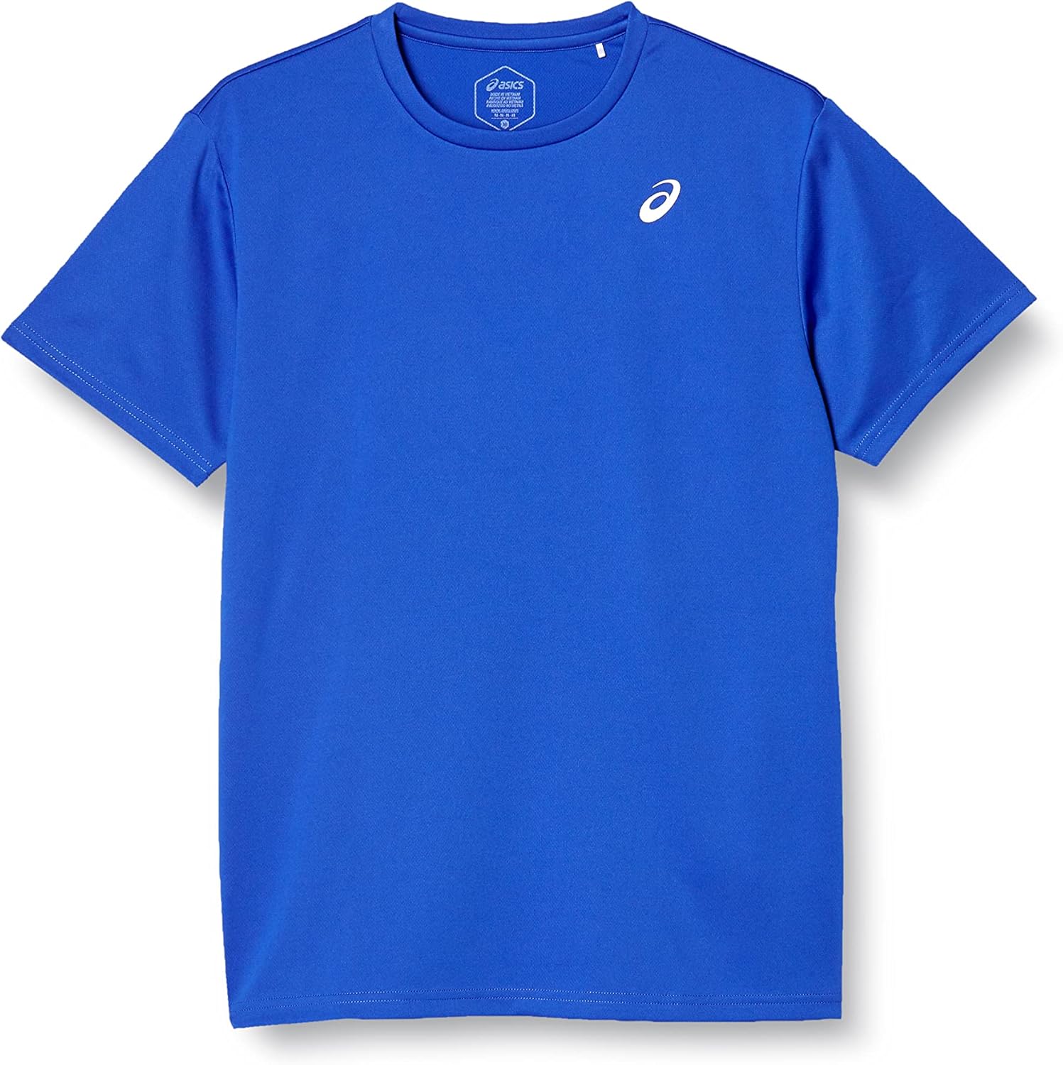 

Мужская футболка ASICS 2031E017/2031C243 Dry с коротким рукавом, с одним акцентом, для тренировок, белый/синий