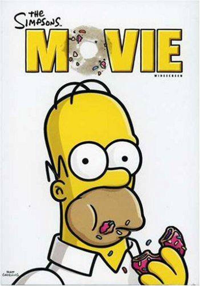 

Диск DVD The Simpsons Movie