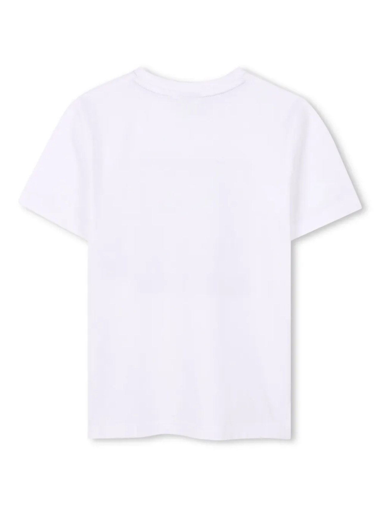 Футболка с графичным принтом BOSS Kidswear, белый — фото 2