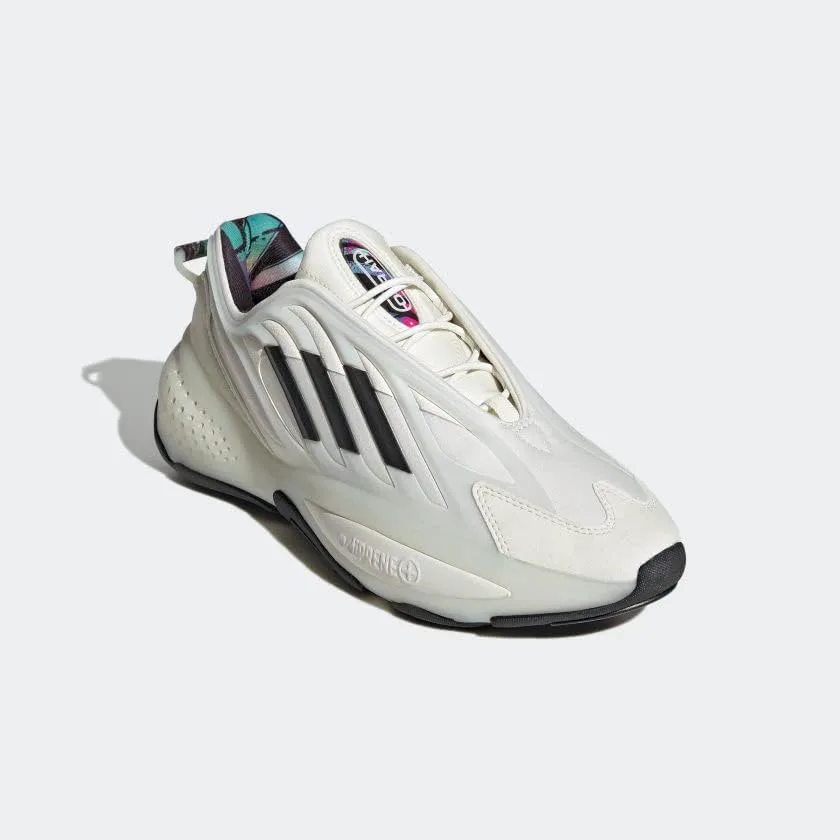 Мужские тренировочные кроссовки Adidas Ozrah - белые, белый/черный — фото 4